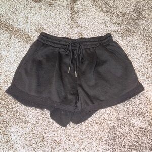 Black princess Polly sweat shorts